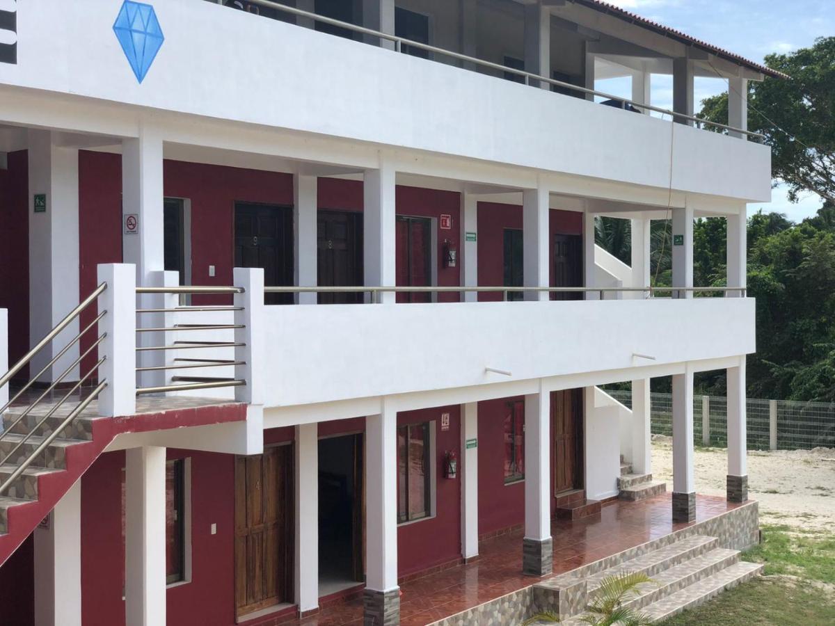 Hotel Villa Diamante Xpujil Exterior foto